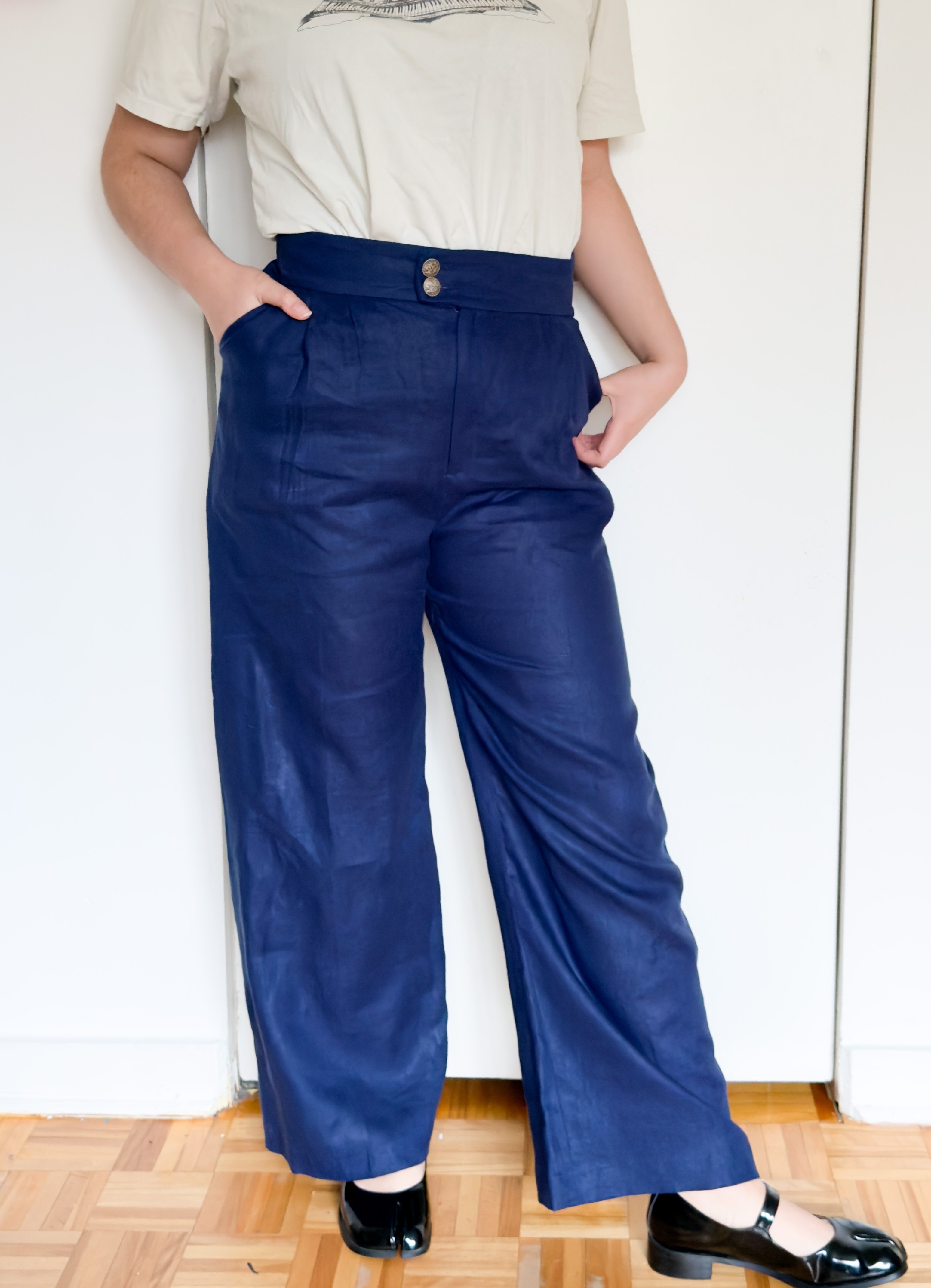 Pantalon en lin